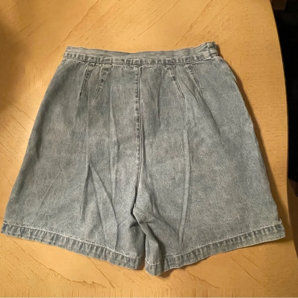 Vintage Bill Blass High-Rise Denim Cargo Skort